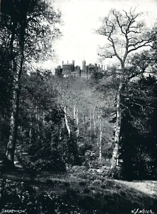 Framed Print : Belvoir Castle, 1919. Artist: WJ Welch Framed Print : Belvoir Castle, 1919. Artist: WJ Welch