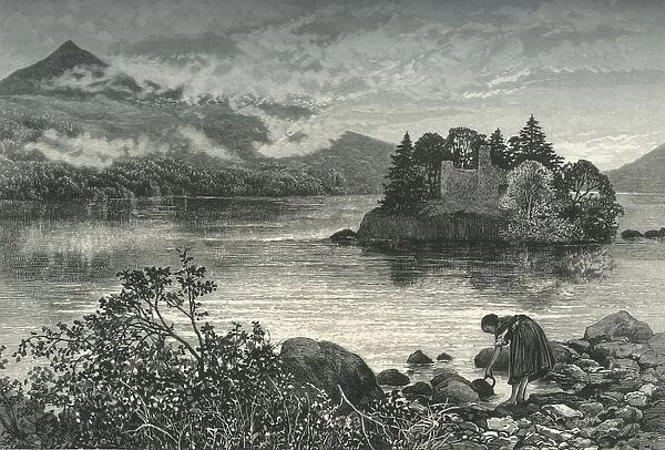 Ben Lomond and Inveruglas Isle, c1870