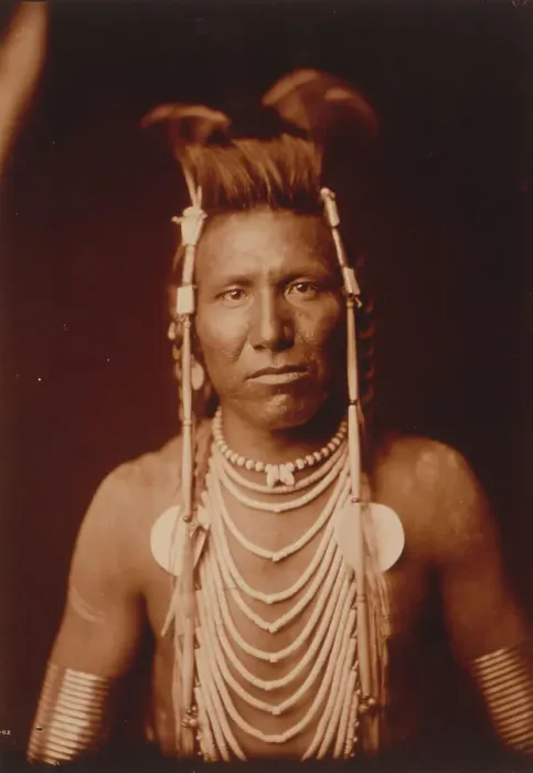 Framed Print : Ben Long Ear, c1905. Creator: Edward Sheriff Curtis Framed Print : Ben Long Ear, c1905. Creator: Edward Sheriff Curtis