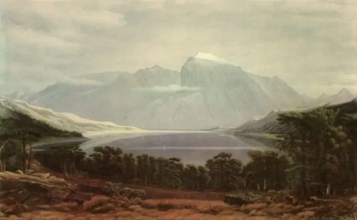 Framed Print : Ben Nevis, mid 19th century, (1946). Creator: William Turner Framed Print : Ben Nevis, mid 19th century, (1946). Creator: William Turner