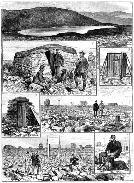 Framed Print : The Ben Nevis Summit Observatory, 1883. Creator: Unknown Framed Print : The Ben Nevis Summit Observatory, 1883. Creator: Unknown