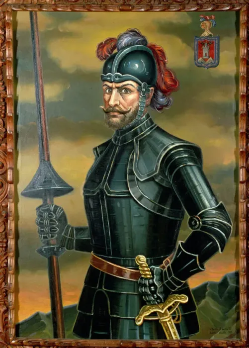 Framed Print : Benalcazar Sebastian (1480-1551), Spanish conqueror Framed Print : Benalcazar Sebastian (1480-1551), Spanish conqueror