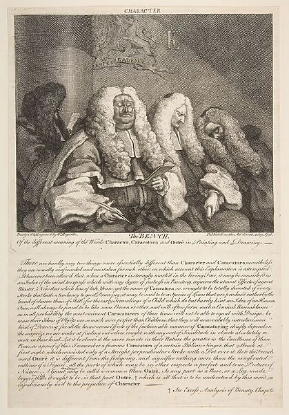 The Bench, September 1758. Creator: William Hogarth