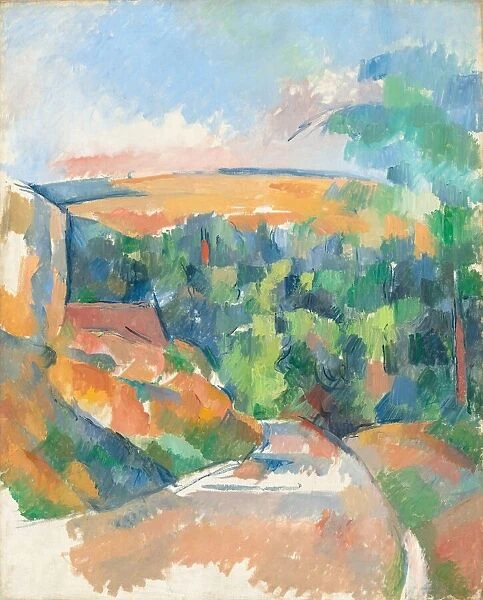 The Bend in the Road, 1900 / 1906. Creator: Paul Cezanne