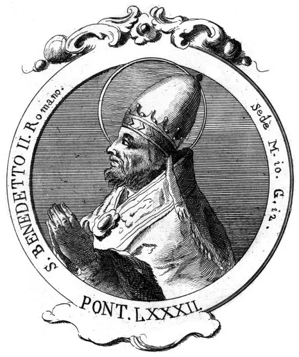 Framed Print : Benedict II, Pope of the Catholic Church Framed Print : Benedict II, Pope of the Catholic Church