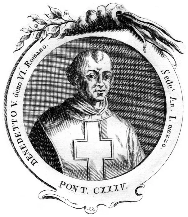 Framed Print : Benedict V, Pope of the Catholic Church Framed Print : Benedict V, Pope of the Catholic Church