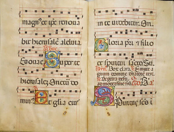 Benedictine Antiphonary, ca. 1467-70. Creator: Belbello da Pavia