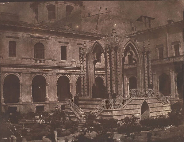 Benedictine Convent, Catania, 1846. Creator: George Wilson Bridges