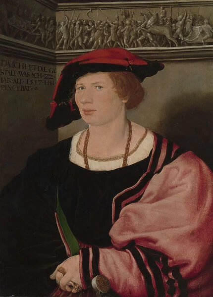 Benedikt von Hertenstein (born about 1495, died 1522), 1517. Creator: Hans Holbein the Younger