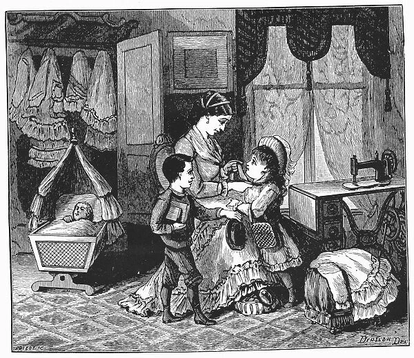 Benefits of using the Singer sewing machine, 1880