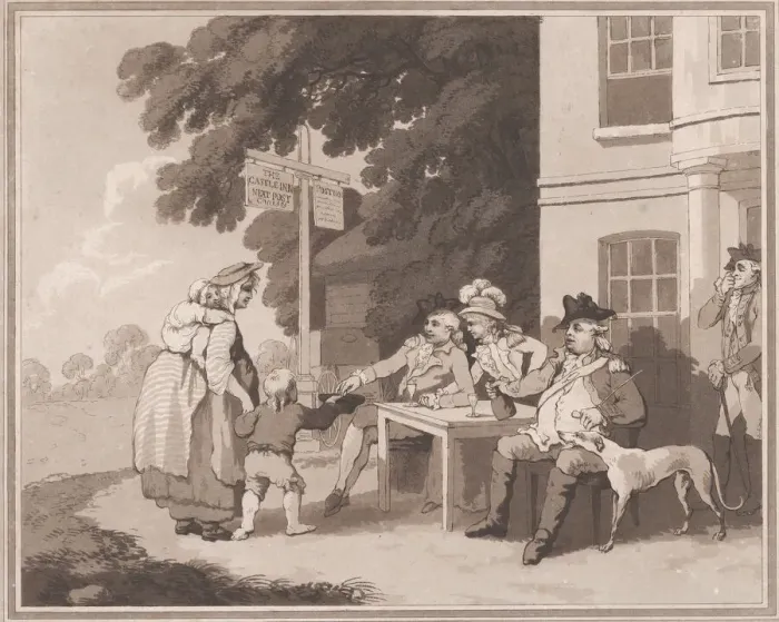 Framed Print : Benevolence, November 25, 1792. Creator: Samuel Alken Framed Print : Benevolence, November 25, 1792. Creator: Samuel Alken
