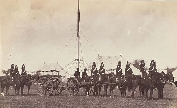 Bengal Horse Artillery, 1860, 1860. Creator: Unknown