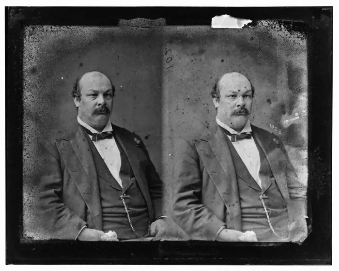 Framed Print : Benjamin Albertson Willis of New York, 1865-1880. Creator: Unknown Framed Print : Benjamin Albertson Willis of New York, 1865-1880. Creator: Unknown