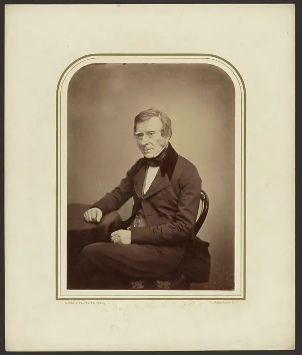Framed Print : Benjamin Brodie Banks, F.R.S. 1856. Creator: Maull & Polyblank