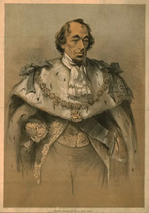 Framed Print : Benjamin Disraeli, c1870. Creator: Unknown Framed Print : Benjamin Disraeli, c1870. Creator: Unknown