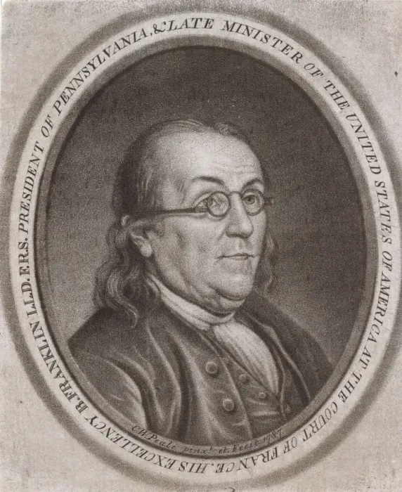 Framed Print : Benjamin Franklin, 1787. Creator: Charles Willson Peale Framed Print : Benjamin Franklin, 1787. Creator: Charles Willson Peale