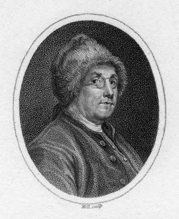 Framed Print : Benjamin Franklin, 18th century American scientist, inventor and politician, c1819. Artist: Holl Framed Print : Benjamin Franklin, 18th century American scientist, inventor and politician, c1819. Artist: Holl