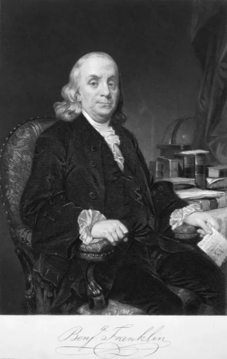 Framed Print : Benjamin Franklin, American scientist, inventor and statesman, late 18th century Framed Print : Benjamin Franklin, American scientist, inventor and statesman, late 18th century