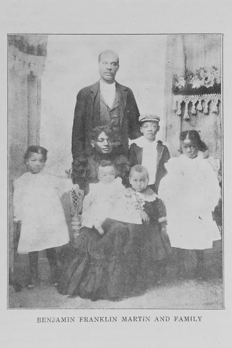 Framed Print : Benjamin Franklin Martin and family, 1917-1923. Creator: Unknown Framed Print : Benjamin Franklin Martin and family, 1917-1923. Creator: Unknown