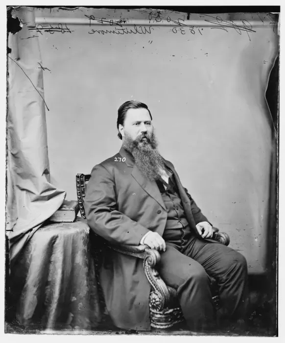 Framed Print : Benjamin Franklin Whittemore of South Carolina, between 1860 and 1875. Creator: Unknown Framed Print : Benjamin Franklin Whittemore of South Carolina, between 1860 and 1875. Creator: Unknown