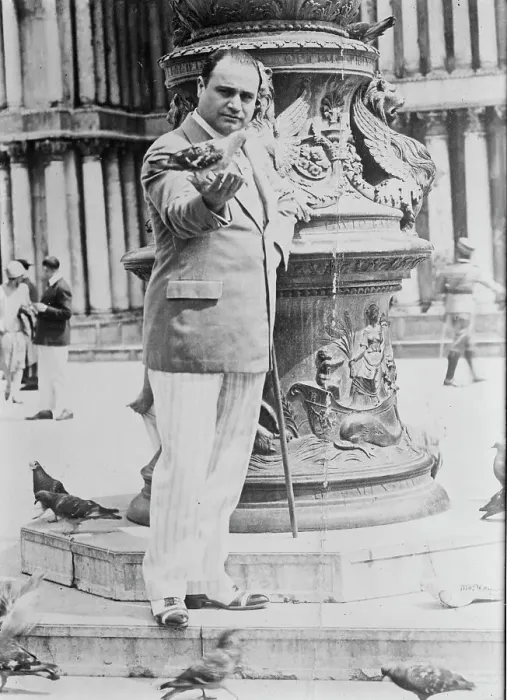 Framed Print : Benjamin Gigli in Venice, between and c1915 and c1920. Creator: Bain News Service Framed Print : Benjamin Gigli in Venice, between and c1915 and c1920. Creator: Bain News Service