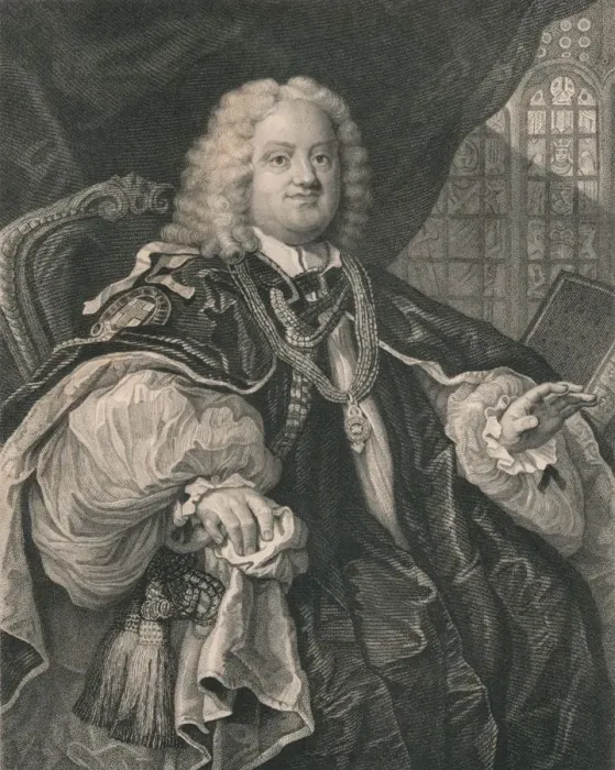 Framed Print : Benjamin Hoadly, (1676-1761), English clergyman, 19th century. Artist: B Holl Framed Print : Benjamin Hoadly, (1676-1761), English clergyman, 19th century. Artist: B Holl