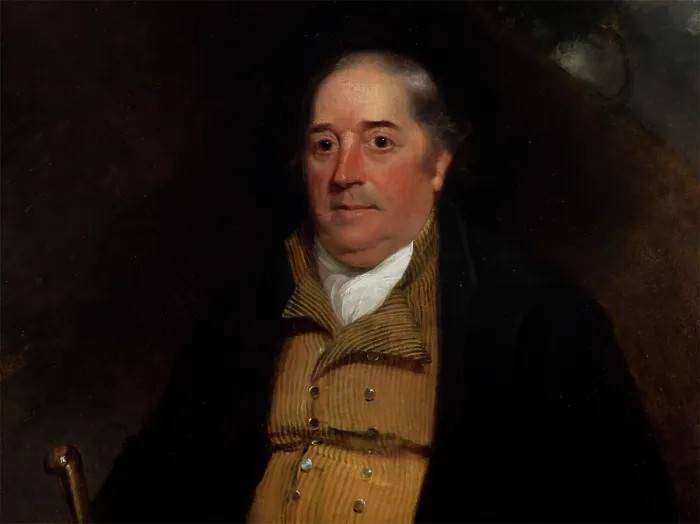 Framed Print : Benjamin Jesty, 1805. Creator: Michael William Sharp Framed Print : Benjamin Jesty, 1805. Creator: Michael William Sharp