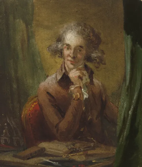 Framed Print : Benjamin Latrobe, c. 1790. Creator: Carl Fredrik von Breda Framed Print : Benjamin Latrobe, c. 1790. Creator: Carl Fredrik von Breda