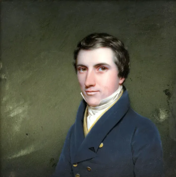 Framed Print : Benjamin Moore McVickar, ca. 1825. Creator: Charles Cromwell Ingham Framed Print : Benjamin Moore McVickar, ca. 1825. Creator: Charles Cromwell Ingham