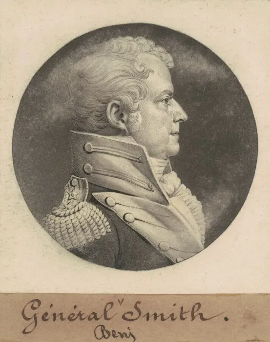 Framed Print : Benjamin Smith, 1809. Creator: Charles Balthazar Julien Fevret de Saint-Memin Framed Print : Benjamin Smith, 1809. Creator: Charles Balthazar Julien Fevret de Saint-Memin