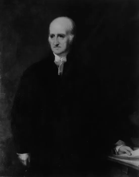 Framed Print : Benjamin West, 1818. Creator: James Green