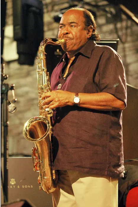 Framed Print : Benny Golson, Brecon Jazz Festival, Powys, Wales, 2006. Creator: Brian O'Connor Framed Print : Benny Golson, Brecon Jazz Festival, Powys, Wales, 2006. Creator: Brian O'Connor