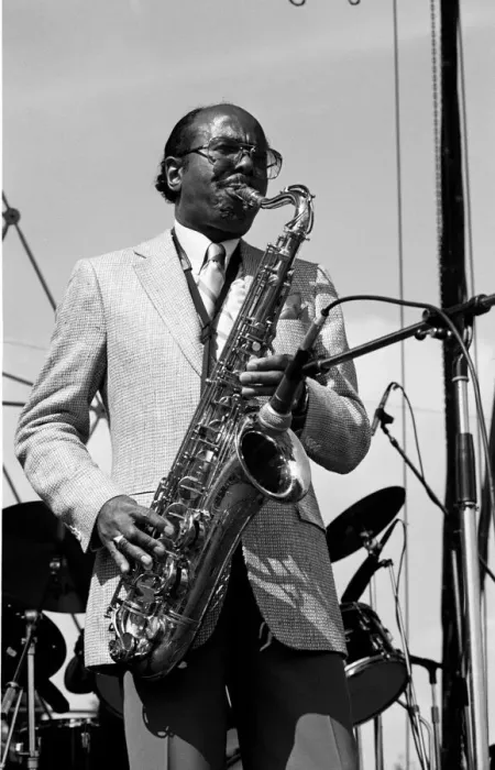 Framed Print : Benny Golson, Capital Jazz Festival, Knebworth, Herts, July 1982. Artist: Brian O Connor Framed Print : Benny Golson, Capital Jazz Festival, Knebworth, Herts, July 1982. Artist: Brian O Connor