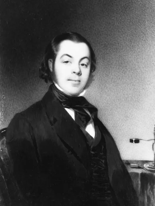 Framed Print : Benson John Lossing, ca. 1835. Creator: Thomas Seir Cummings Framed Print : Benson John Lossing, ca. 1835. Creator: Thomas Seir Cummings