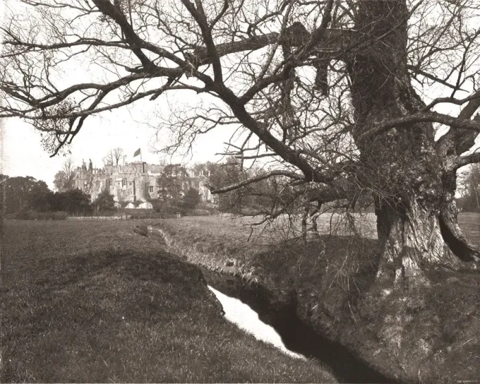 Framed Print : Berkeley Castle, Berkeley, Gloucestershire, 1894. Creator: Unknown Framed Print : Berkeley Castle, Berkeley, Gloucestershire, 1894. Creator: Unknown