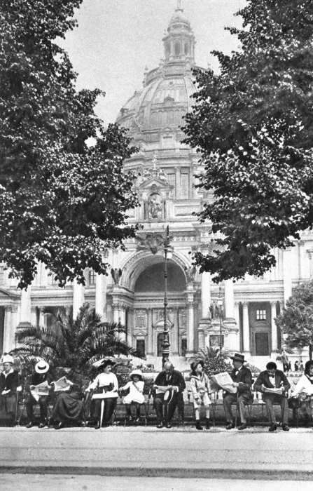Framed Print : Berlin Cathedral, Berlin, Germany, 1922. Artist: Donald McLeish Framed Print : Berlin Cathedral, Berlin, Germany, 1922. Artist: Donald McLeish
