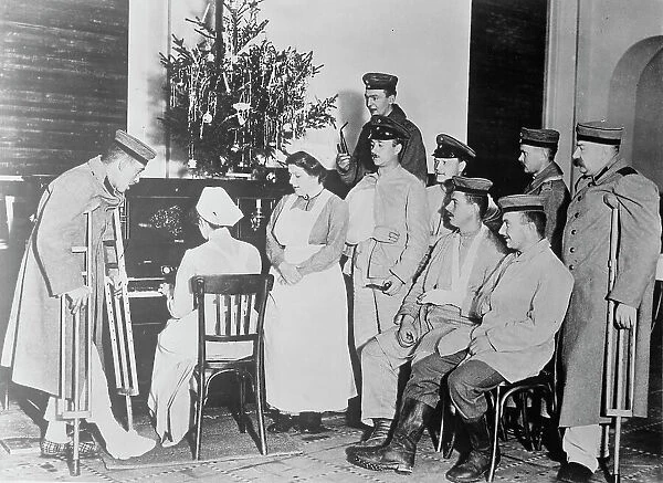 Berlin, Christmas in soldier's hospital, between 1914 and c1915. Creator: Bain News Service