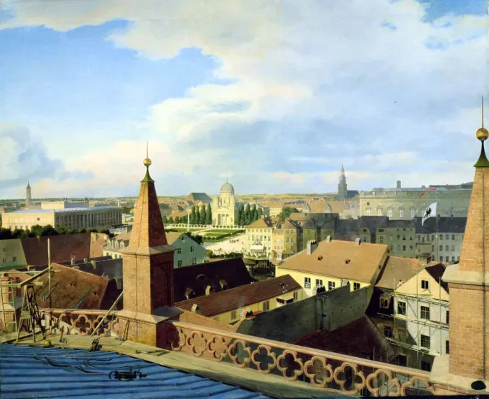 Framed Print : Berlin, mid 19th century. Artist: Johann Philipp Eduard Gartner Framed Print : Berlin, mid 19th century. Artist: Johann Philipp Eduard Gartner