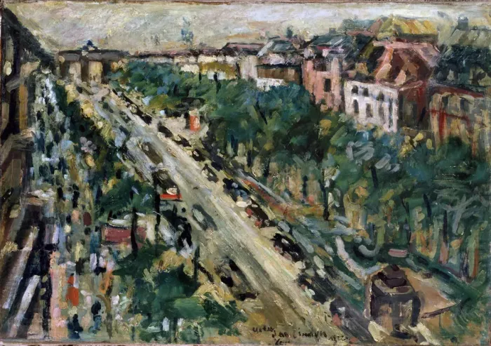 Framed Print : Berlin. Unter den Linden, 1922. Artist: Lovis Corinth Framed Print : Berlin. Unter den Linden, 1922. Artist: Lovis Corinth