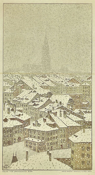 Bern in Winter, 1911. Creator: Colombi, Plinio (1873-1951)