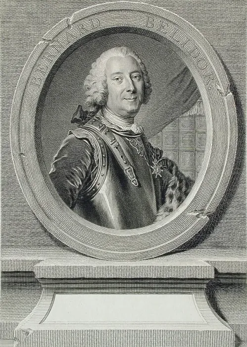 Framed Print : Bernard Belidor, 1750. Creator: Johann Georg Wille Framed Print : Bernard Belidor, 1750. Creator: Johann Georg Wille