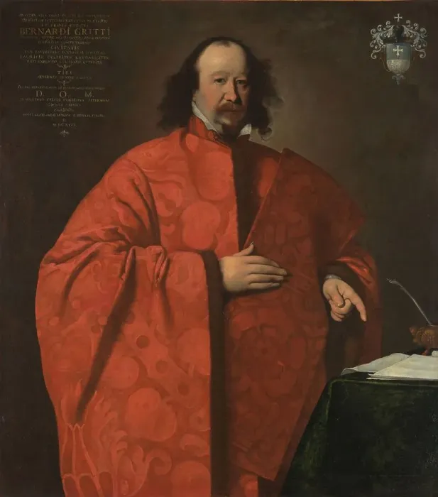 Framed Print : Bernardo Gritti, Proprefect of Bergamo, 1646. Creator: Carlo Ceresa