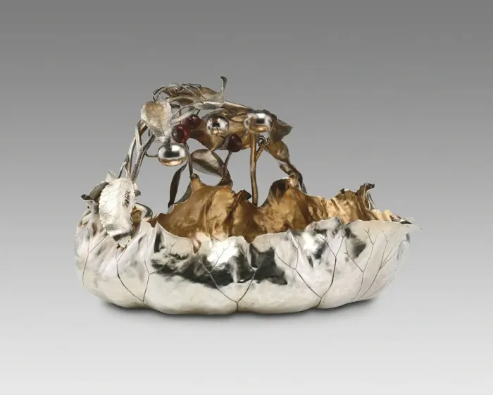 Framed Print : Berry Bowl, 1885 / 95. Creator: George W. Shiebler and Company Framed Print : Berry Bowl, 1885 / 95. Creator: George W. Shiebler and Company