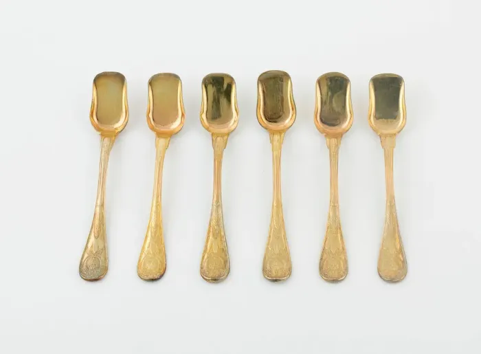Framed Print : Berry Spoons (2), Paris, 1789 / 1820. Creators: Martin-Guillaume Biennais Framed Print : Berry Spoons (2), Paris, 1789 / 1820. Creators: Martin-Guillaume Biennais