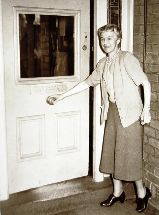 Framed Print : Bess Thomas, Chief Librarian Mosman Library, 1945 -1962. Creator: Unknown Framed Print : Bess Thomas, Chief Librarian Mosman Library, 1945 -1962. Creator: Unknown