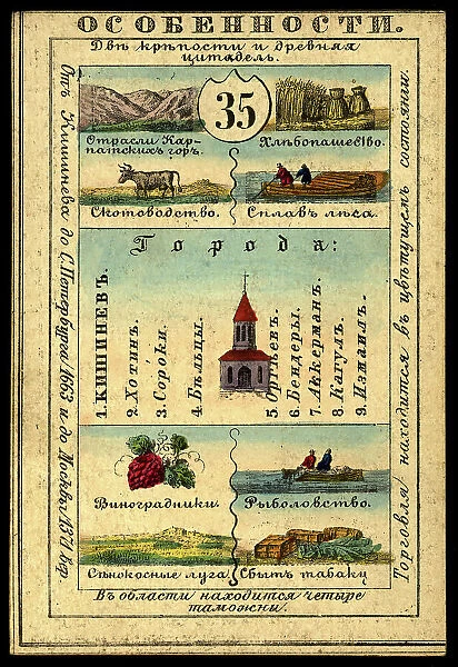 Bessarabia Province, 1856. Creator: Unknown
