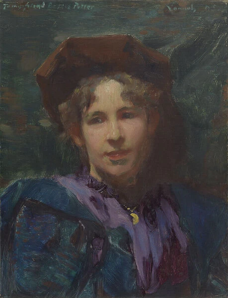 Bessie Potter Vonnoh, 1895. Creator: Robert William Vonnoh
