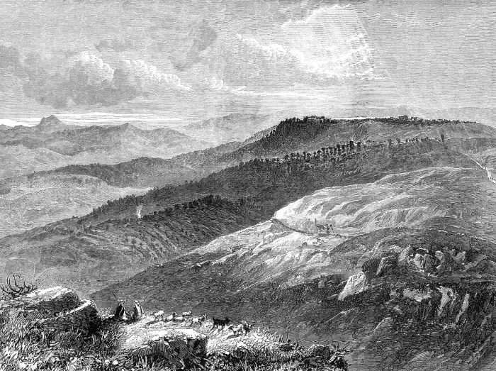 Framed Print : Bethlehem, drawn by H. A. Harper, 1872. Creator: Unknown Framed Print : Bethlehem, drawn by H. A. Harper, 1872. Creator: Unknown