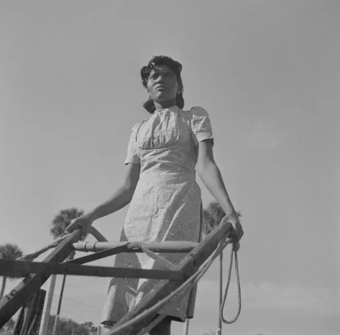 Framed Print : Bethune-Cookman College, Daytona Beach, Florida, 1943. Creator: Gordon Parks Framed Print : Bethune-Cookman College, Daytona Beach, Florida, 1943. Creator: Gordon Parks