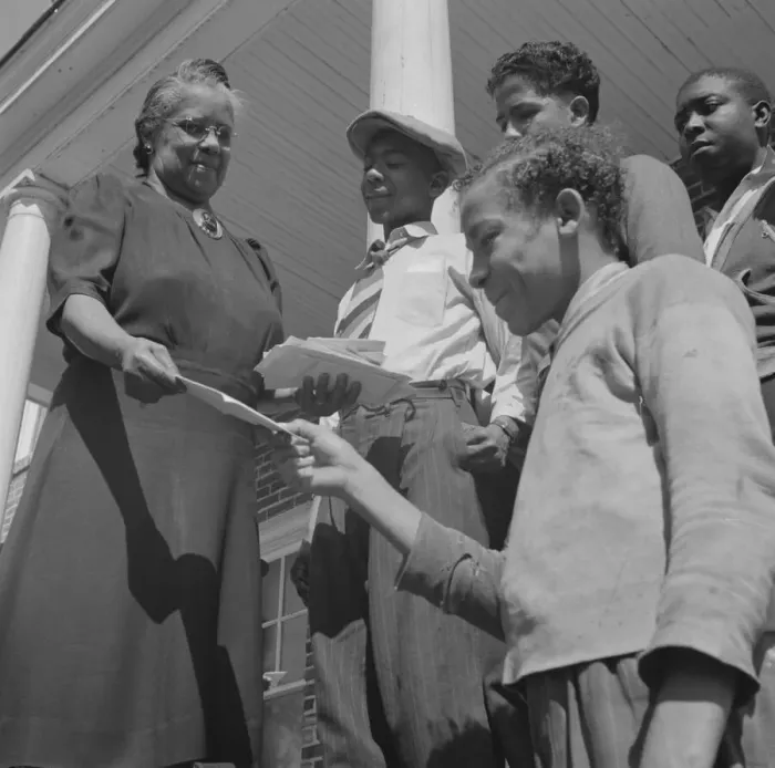 Framed Print : Bethune-Cookman College, Daytona Beach, Florida, 1943. Creator: Gordon Parks Framed Print : Bethune-Cookman College, Daytona Beach, Florida, 1943. Creator: Gordon Parks